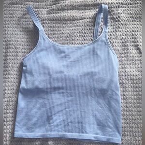 lululemon athletica Light Blue Tank Top